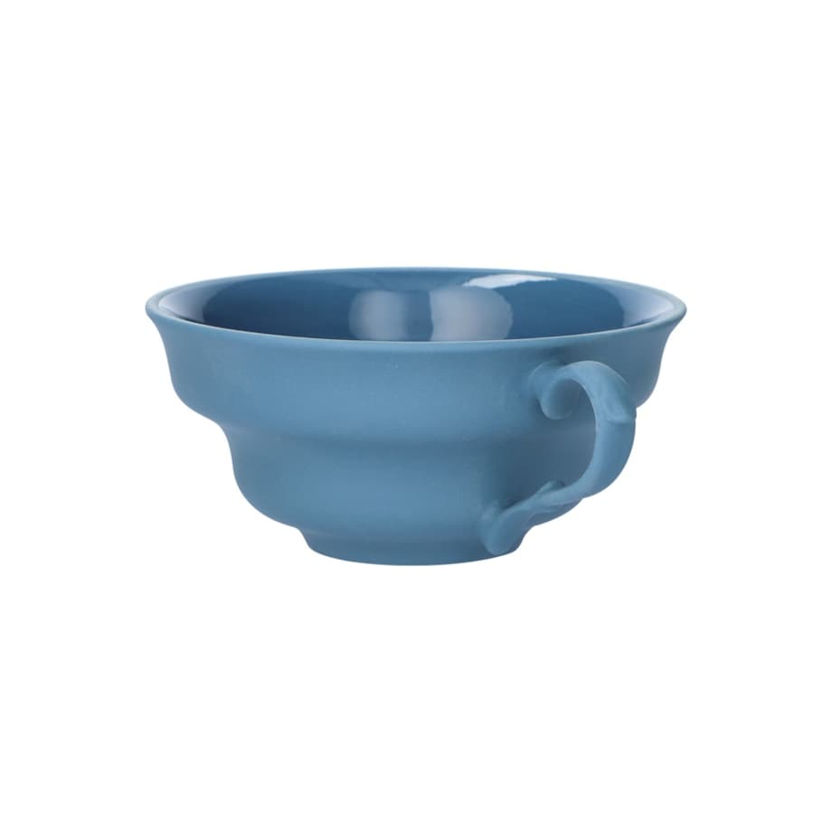 Filiżanka M 250 ml ze spodkiem niebieska CD24