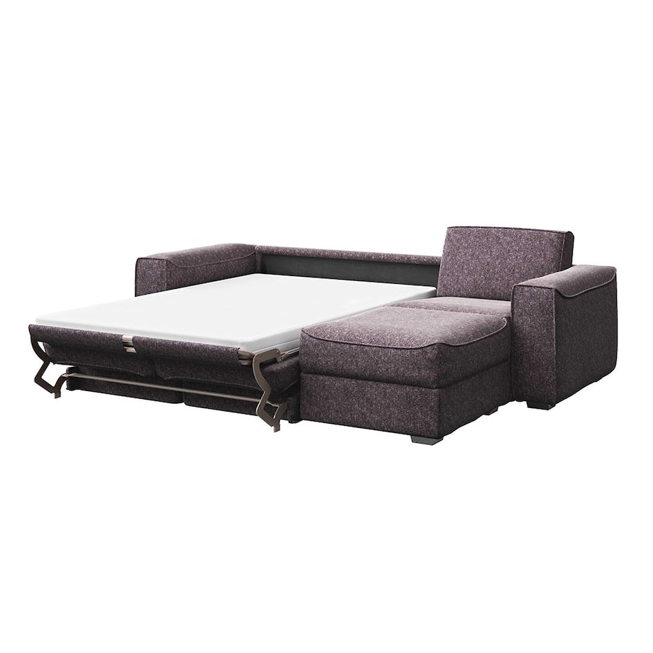 Sofa narożna rozkładana Munro - wrzosowa