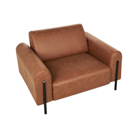 Fotel Złoty brąz ASKIM