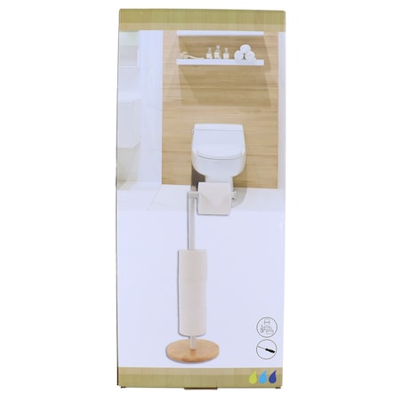 Stojak na papier toaletowy Ø18 x 68,5 cm TAXAW biały