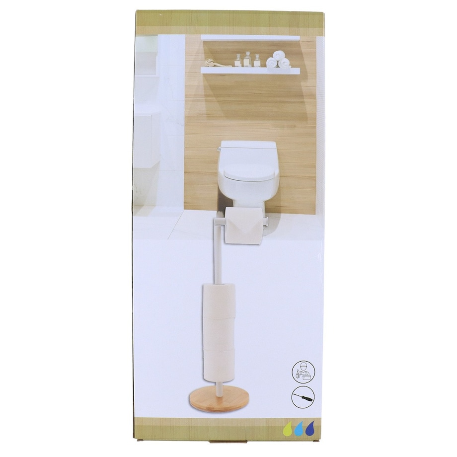 Stojak na papier toaletowy Ø18 x 68,5 cm TAXAW biały