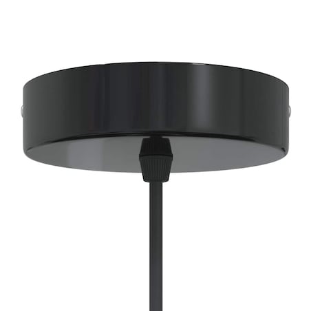 vidaXL Lampa wisząca z regulacją wysokości E27 połysk zielony metal