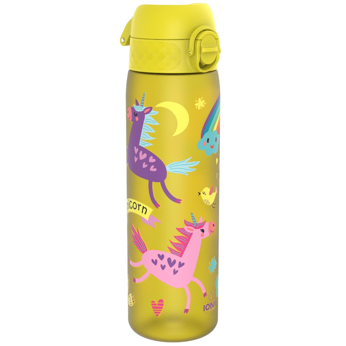 Butelka ION8 I8RF500PYUNIC Unicorns (Yellow)