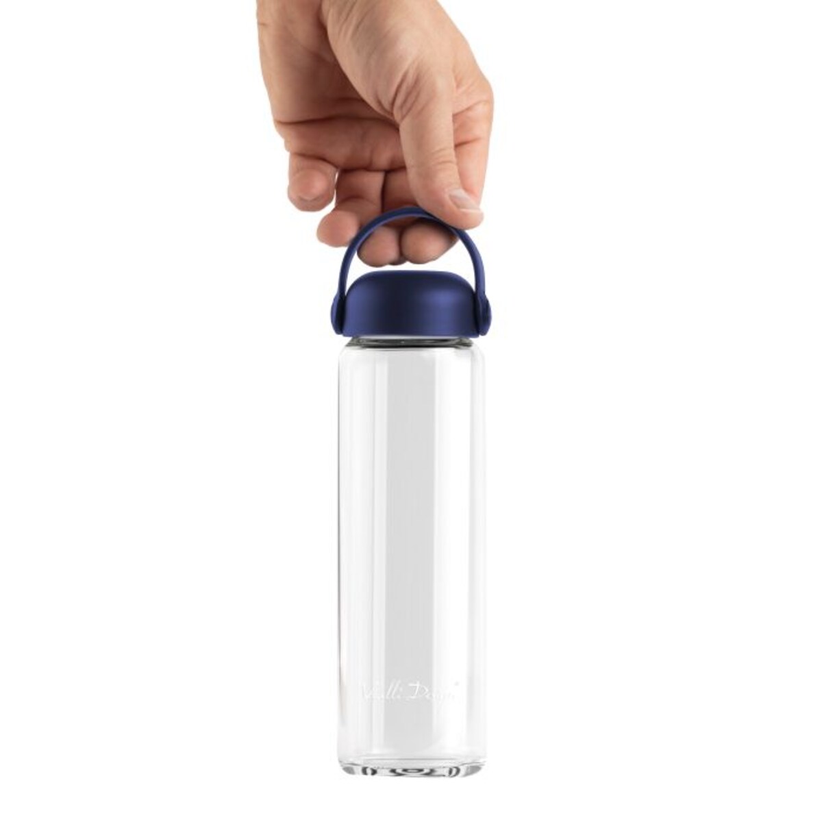Szklana butelka na wodę Fuori 540 ml granatowa 30244