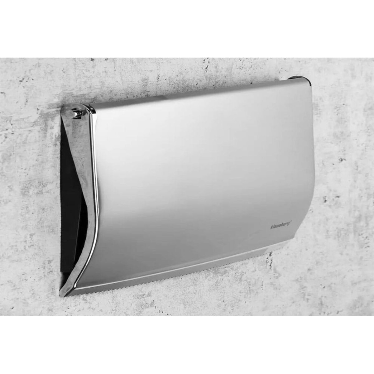 Uchwyt na ręcznik papierowy KLAUSBERG srebrny błyszczący