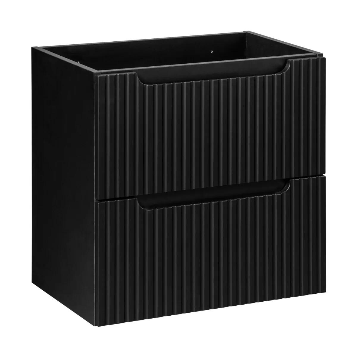 Szafka pod umywalkę NOVA BLACK 82-60-2S 60cm czarna