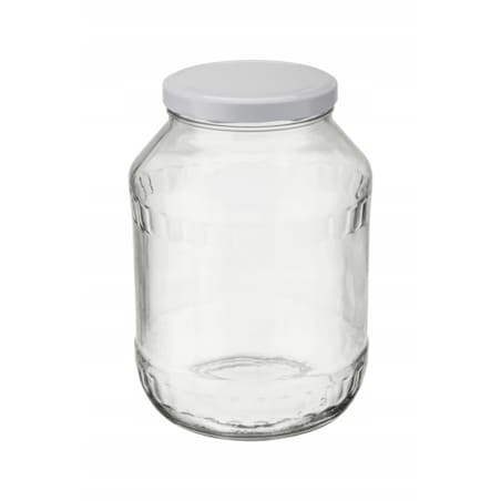 DUŻY SŁOIK Z METALOWĄ nakrętką 2,5 L na przetwory grzyby kapusta papryka