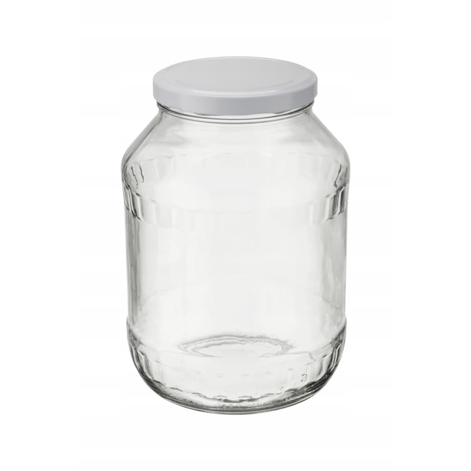 DUŻY SŁOIK Z METALOWĄ nakrętką 2,5 L na przetwory grzyby kapusta papryka