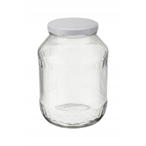 DUŻY SŁOIK Z METALOWĄ nakrętką 2,5 L na przetwory grzyby kapusta papryka