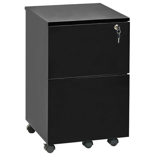 Szafka biurowa JOHNSON Czarny