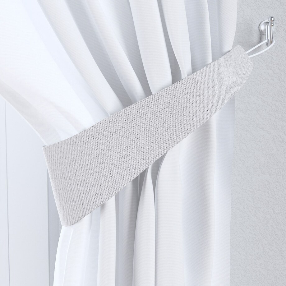 Podwiązka Victoria, jasny szary, 12 x 70 cm, Blackout Soft