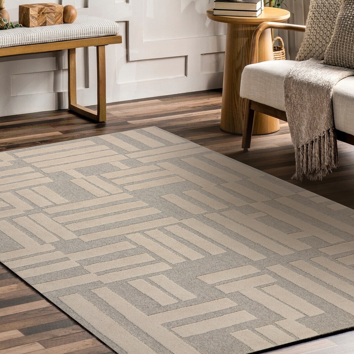 Dywan FLUX 461.95.AE110 wełniany OSTA - 120x170 cm