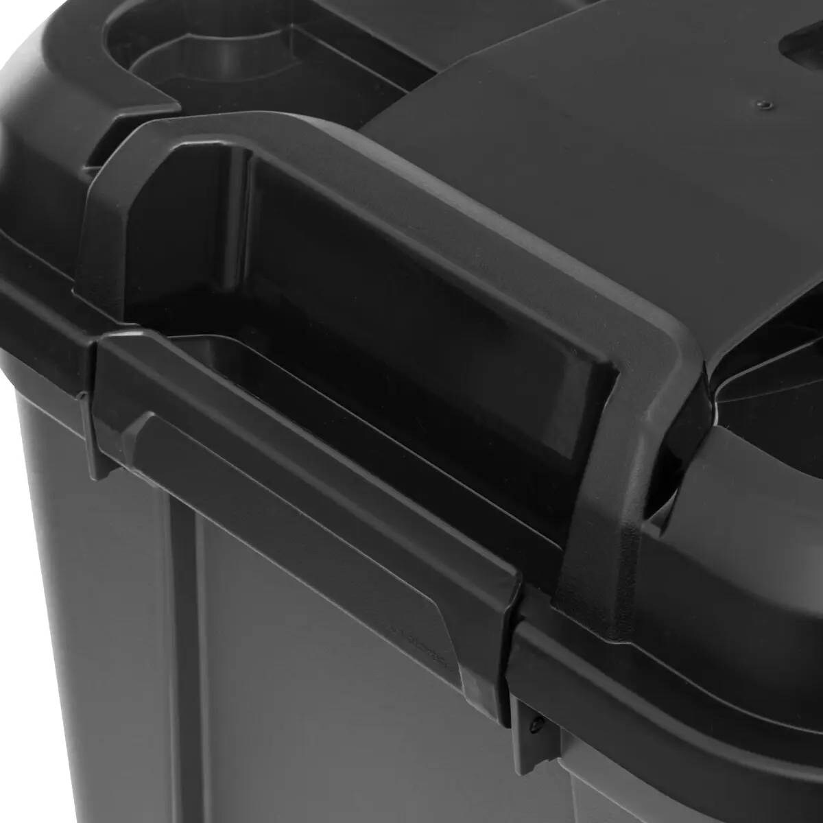 Pudło na kółkach z pokrywą BUNKER+, 80 l