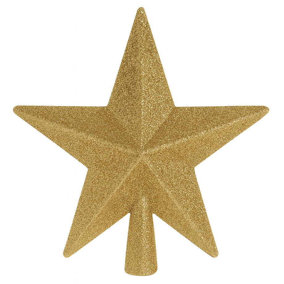 Gwiazda Na Czubek Choinki Brokatowa Na Choinkę Szpic Dekoracja Świąteczna