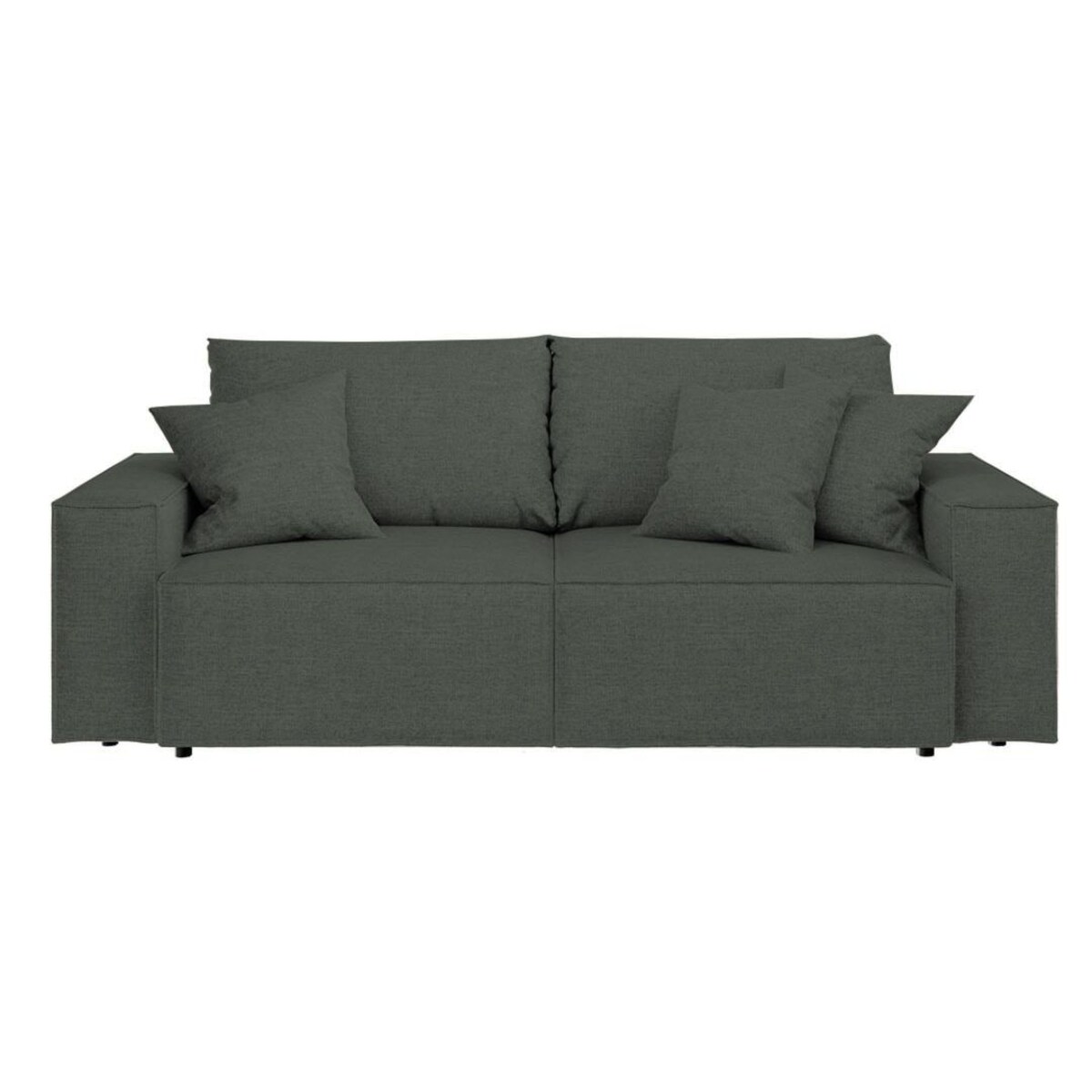 Melow 3-osobowa rozkładana sofa - zielona