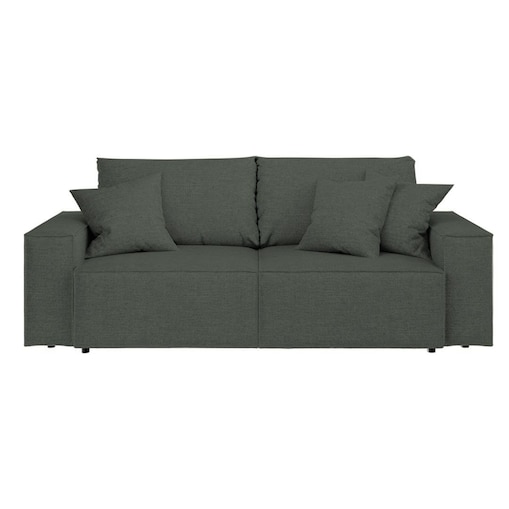Melow 3-osobowa rozkładana sofa - zielona