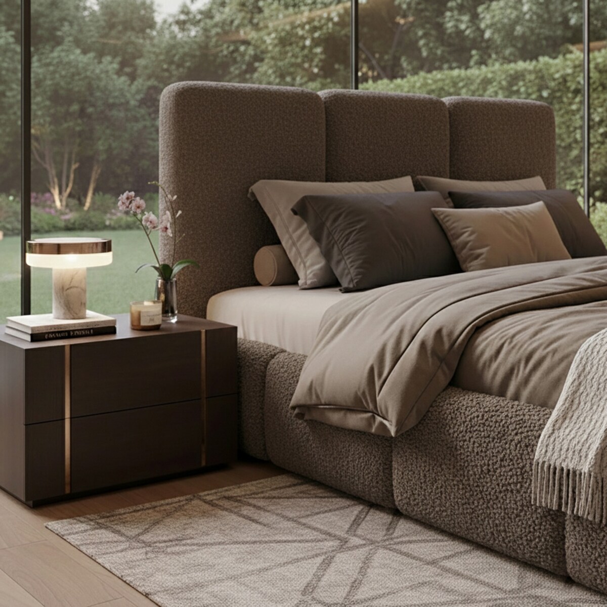 Łóżko Tapicerowane Capri 120X200 Stelaż Pojemnik Na Pościel Abriamo 2