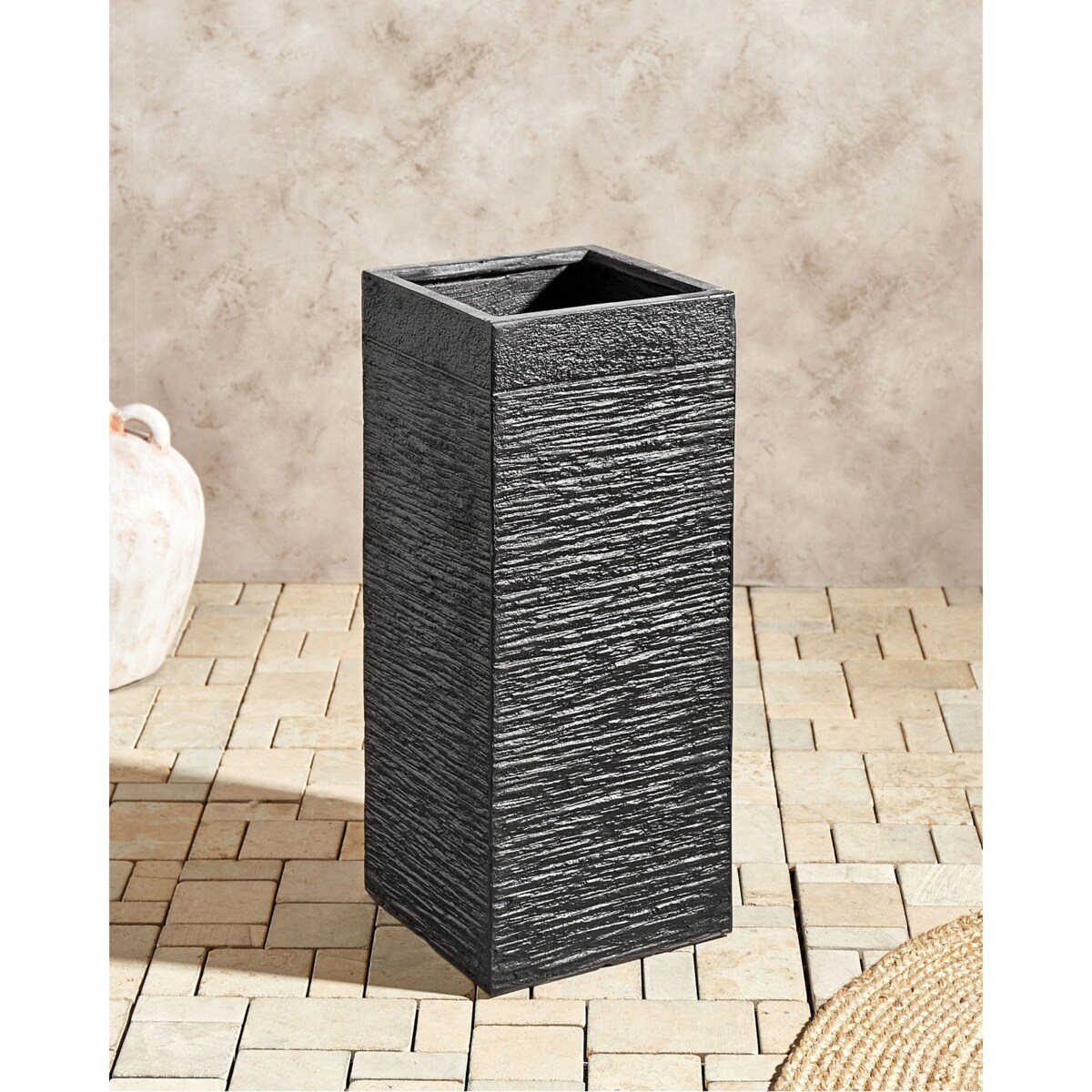 Donica DION 26 cm Czarny