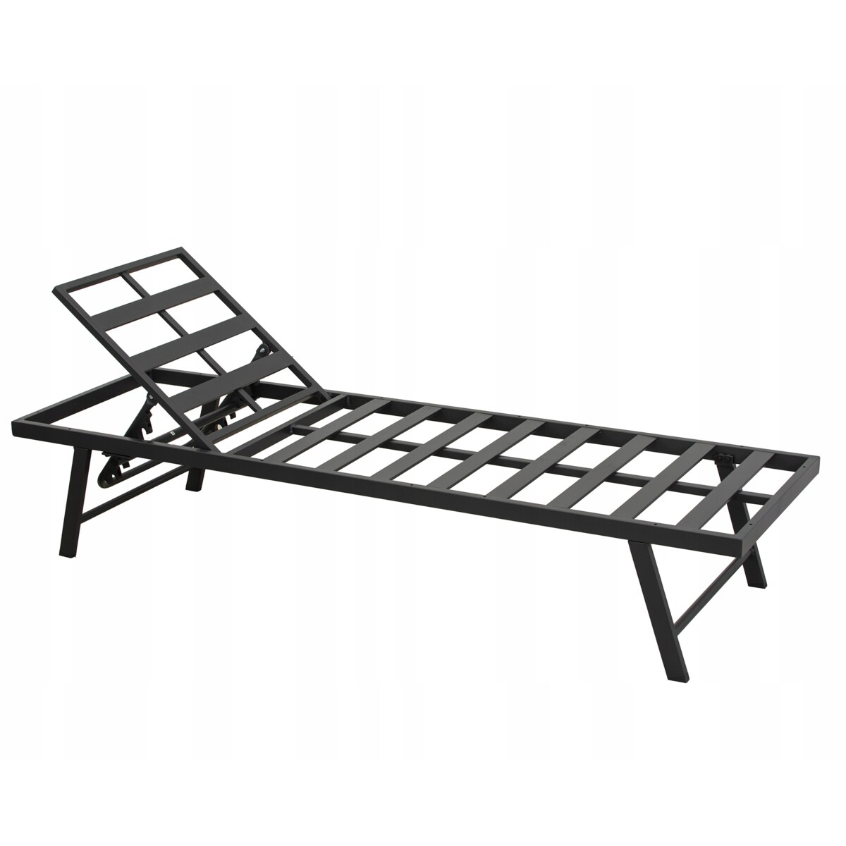 Modułowy zestaw mebli ogrodowych z sofami posiadającymi funkcję leżanki