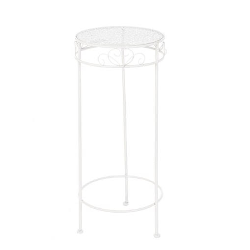 Kwietnik Daisy 70cm white, ⌀30 x 70 cm