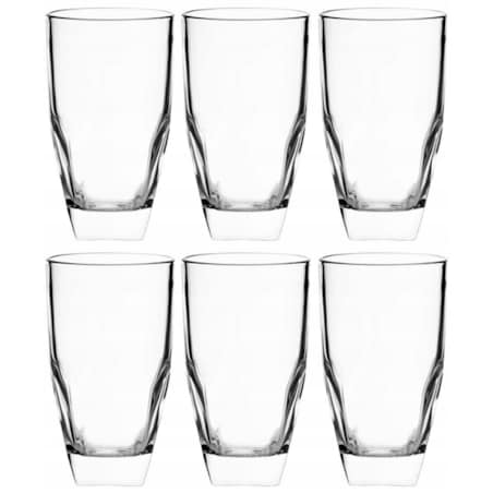 KOMPLET WYSOKICH SZKLANEK napoje Falco 6 x 440ml