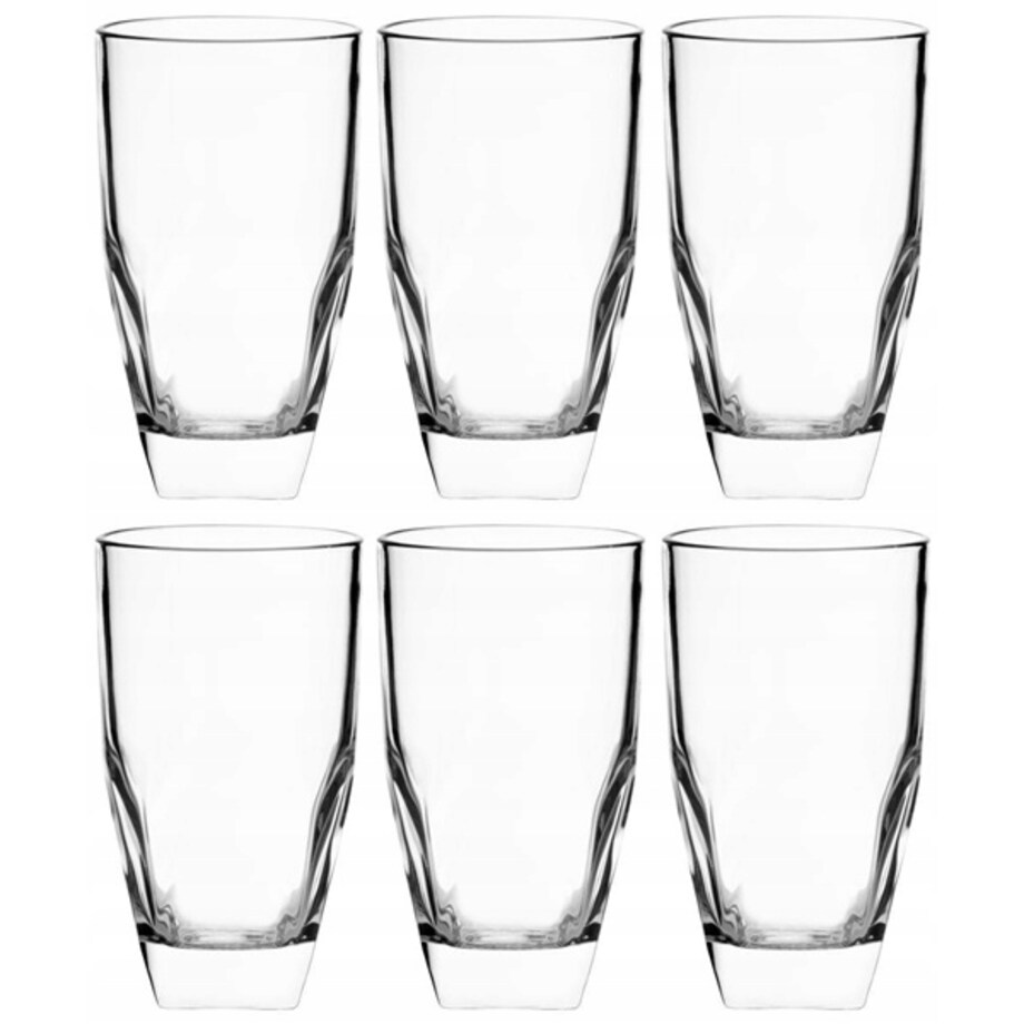 KOMPLET WYSOKICH SZKLANEK napoje Falco 6 x 440ml