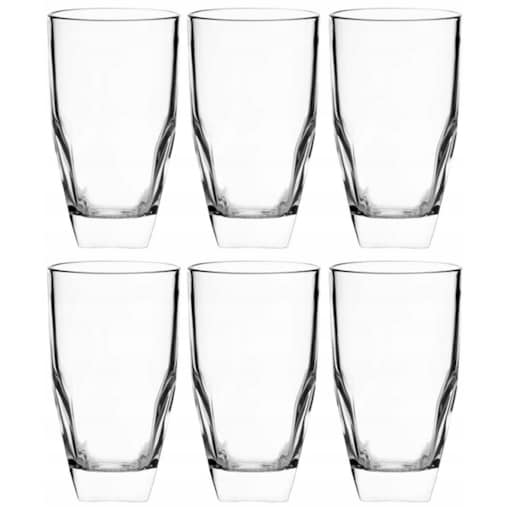 KOMPLET WYSOKICH SZKLANEK napoje Falco 6 x 440ml