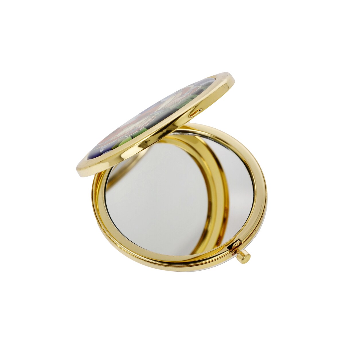 L.C. Tiffany - Butterflies - Lusterko kieszonkowe - Goebel