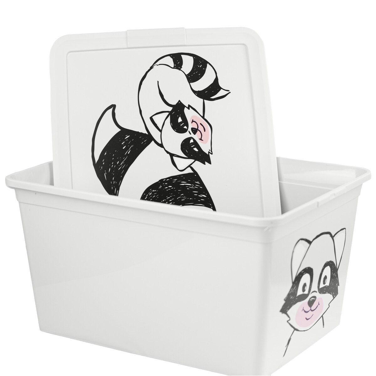 Pojemnik Plastikowy Na Zabawki Z Pokrywą Do Pokoju Dziecka 15 L Szop