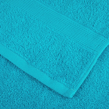 vidaXL Ręczniki toaletowe Premium SOLUND 4 szt. Turkusowe 30x30 cm 600 gsm