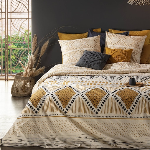 Komplet pościeli 220 x 240 cm KILIM, 2 poszewki 65 x 65 cm