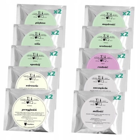 BOX prezentowy "Mam czas na..." - zestaw herbat sypanych świeca sojowa kubek z zaparzaczem - prezent upominek dla kobiety faceta mężczyzny niej niego