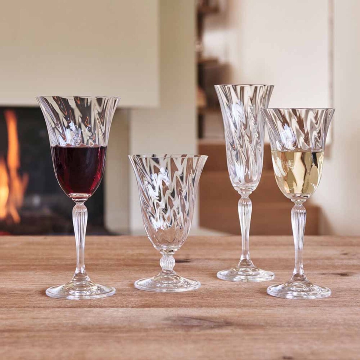 Zestaw 6 kieliszków białe wino 200ml VOLTERRA