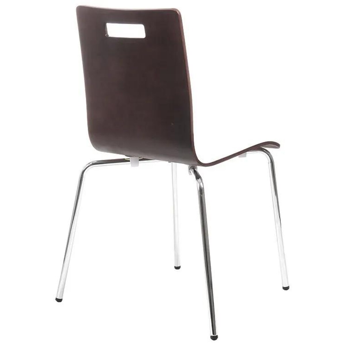 Krzesło ze sklejki TDC-132A ciemny orzech