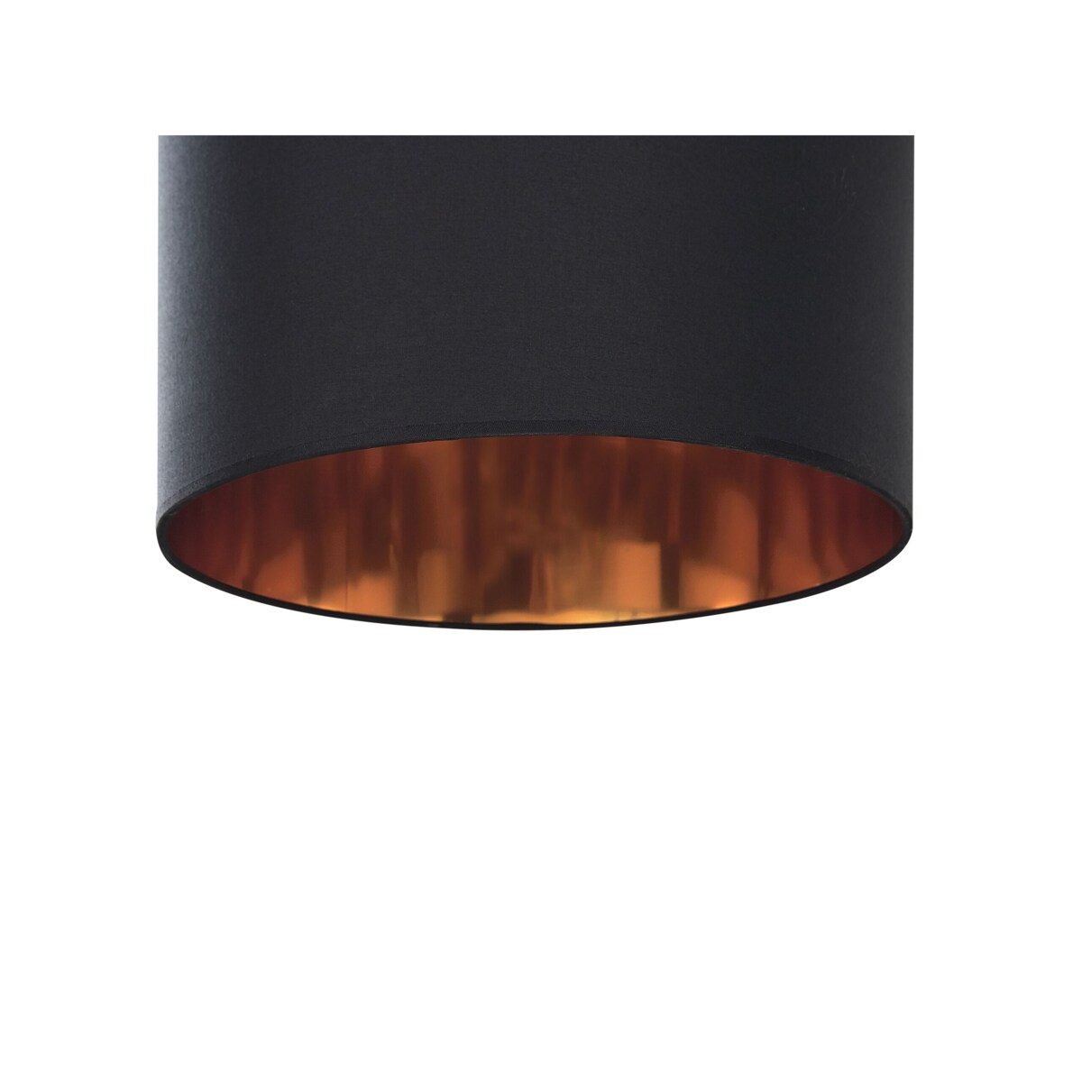 Lampa wisząca 2-punktowa czarna FUCINO