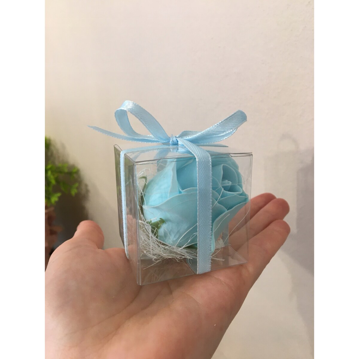 RÓŻA MYDLANA z mydła pachnie na UPOMINEK PREZENT