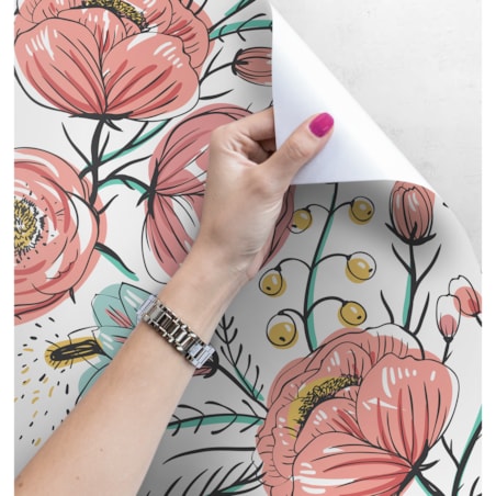 Tapeta Jesienne zawilce, 416x254cm