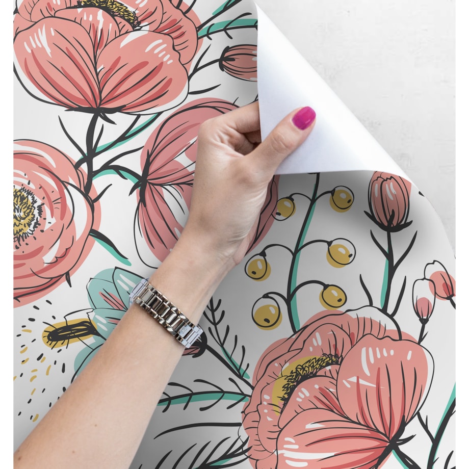 Tapeta Jesienne zawilce, 416x254cm