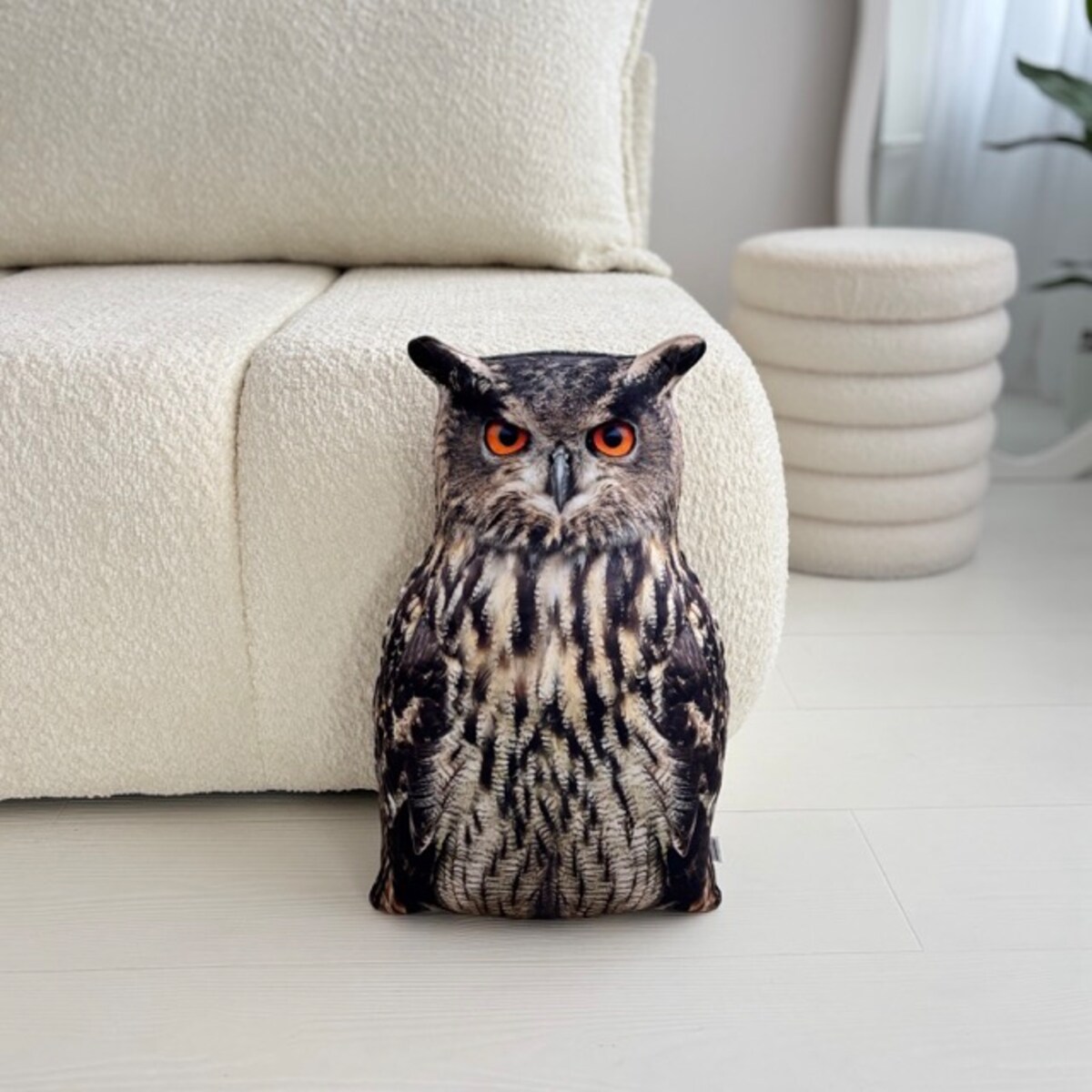 Poduszka duża Sowa Puchacz Bubo bubo