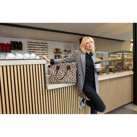 Torba DAILY SHOPPER, leo macchiato