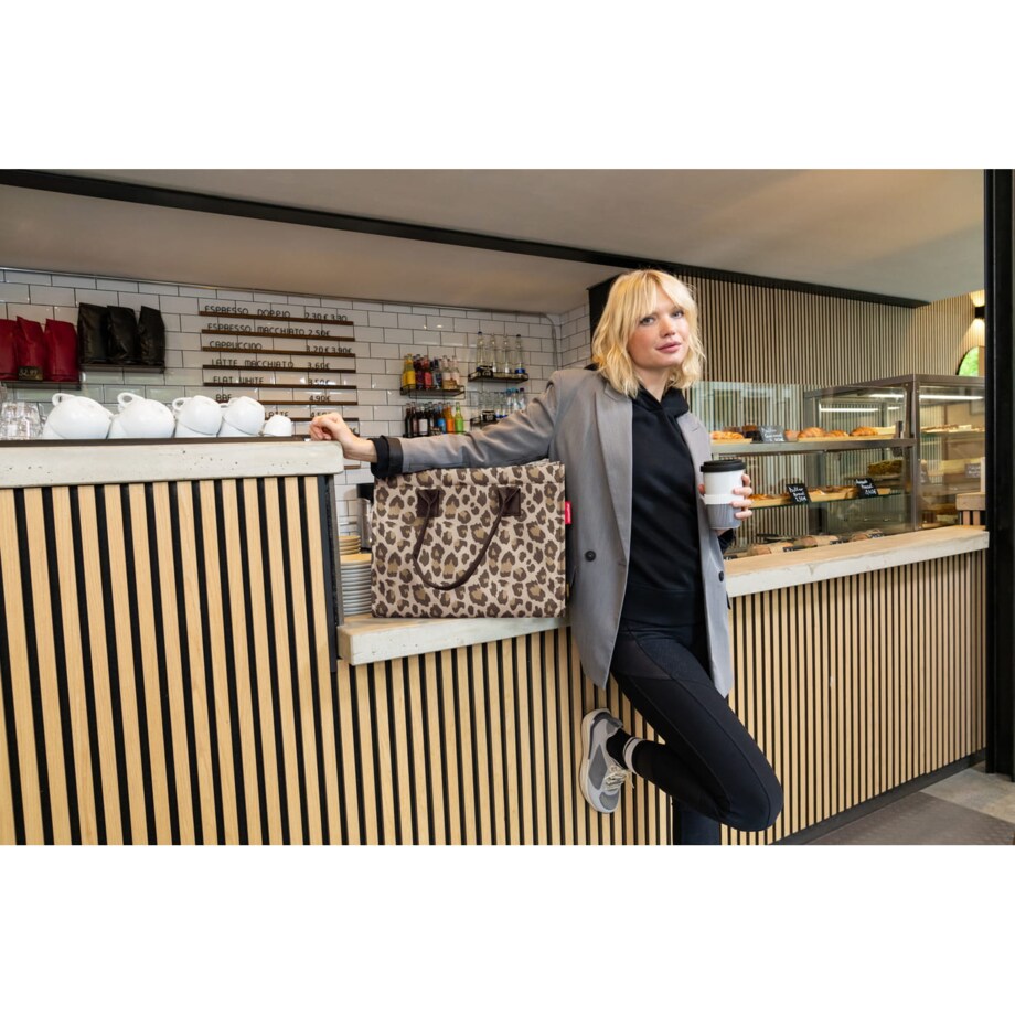 Torba DAILY SHOPPER, leo macchiato