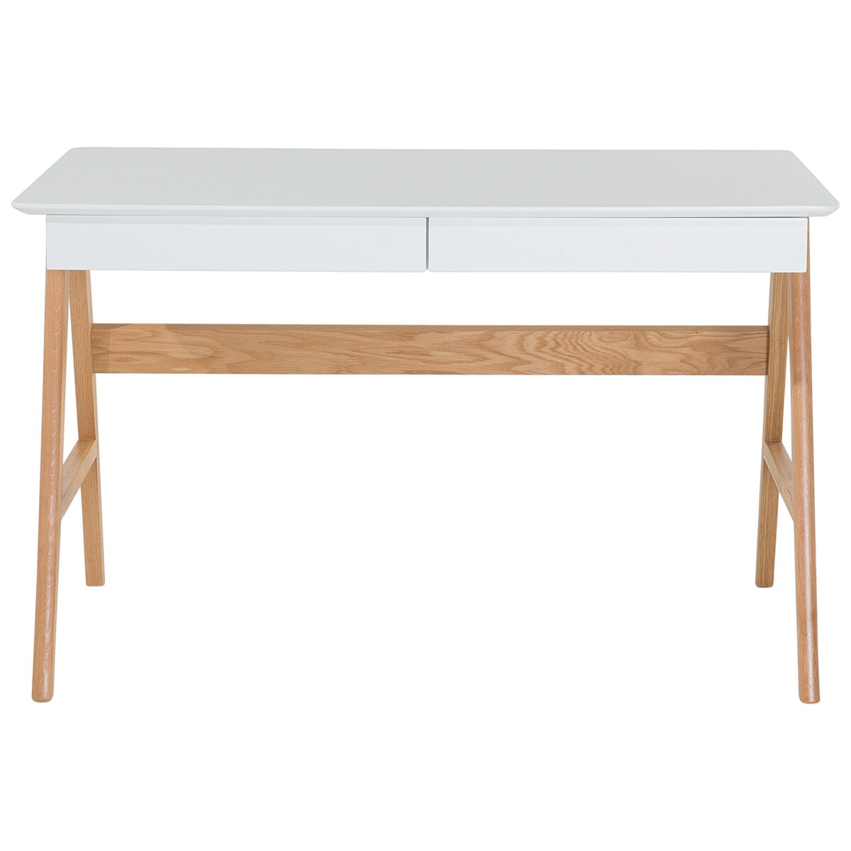 Biurko SHESLAY Biały 120 cm 70 cm z szufladami