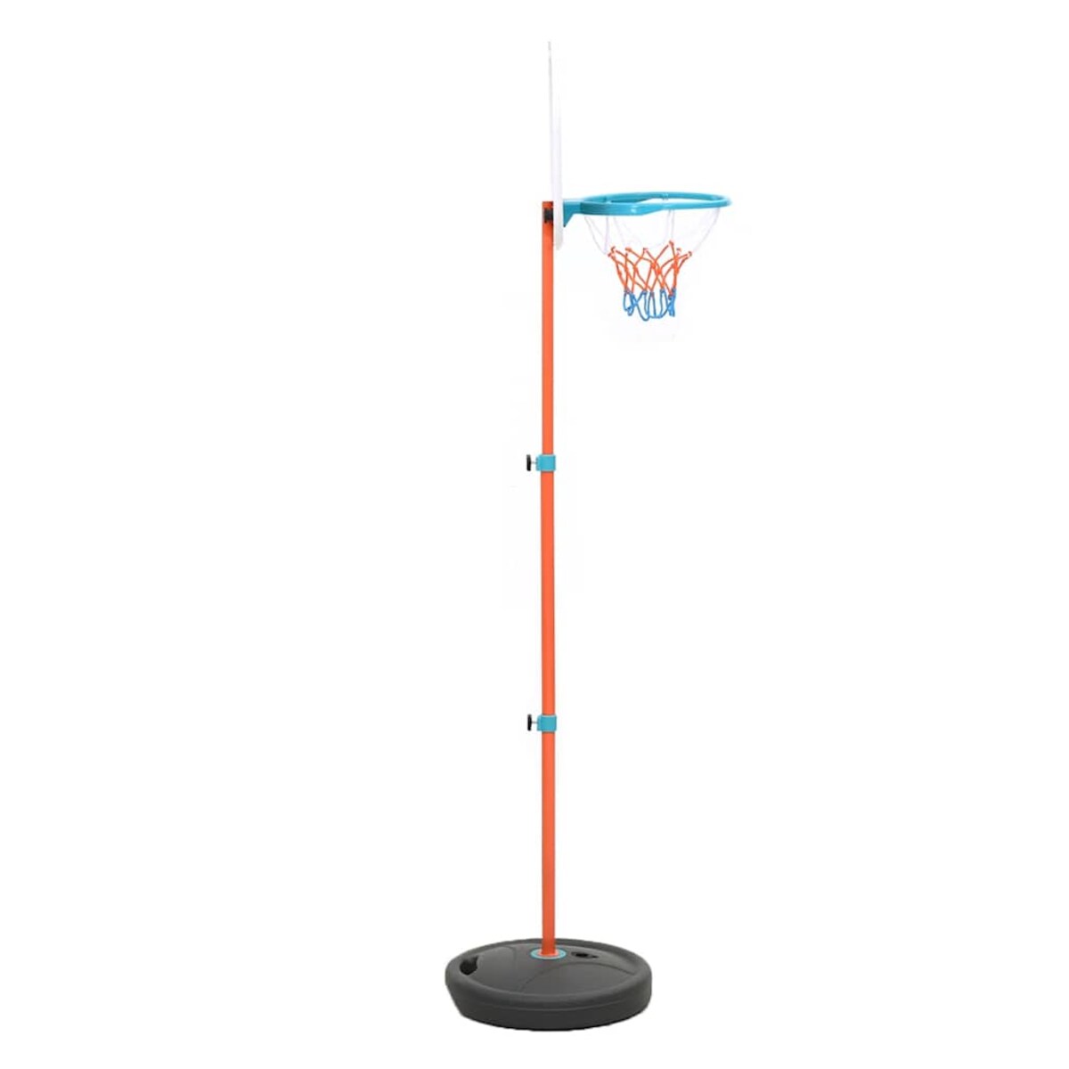 vidaXL Przenośny zestaw do koszykówki, regulowany, 133-160 cm