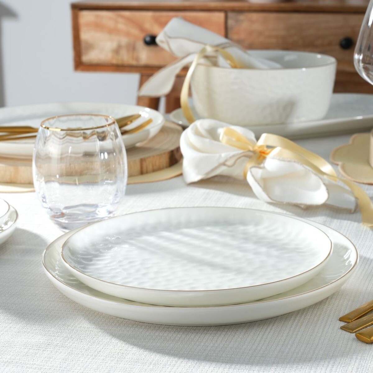 VILLA ITALIA Serwis obiadowy porcelanowy dla 6 osób PAULA