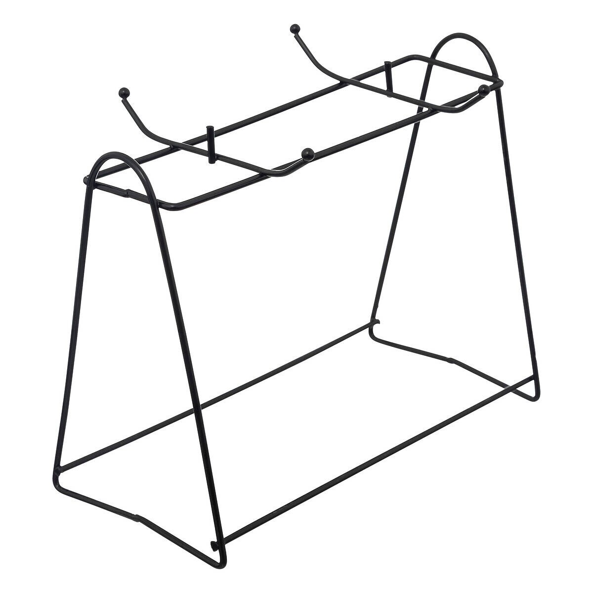 Kubki do kawy czarne na stojaku TRIBECART, 4 sztuki, 220 ml