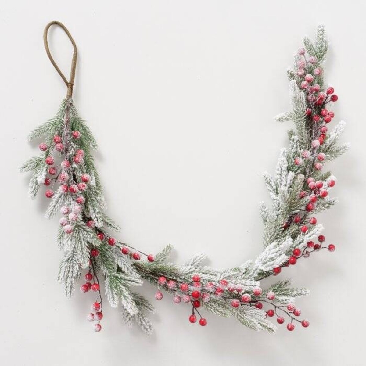 Girlanda świąteczna 120 cm AKWANSHI - II ośnieżona