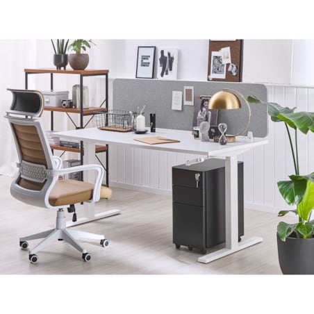 Przegroda biurkowa 160 x 40 cm Różne rozmiary