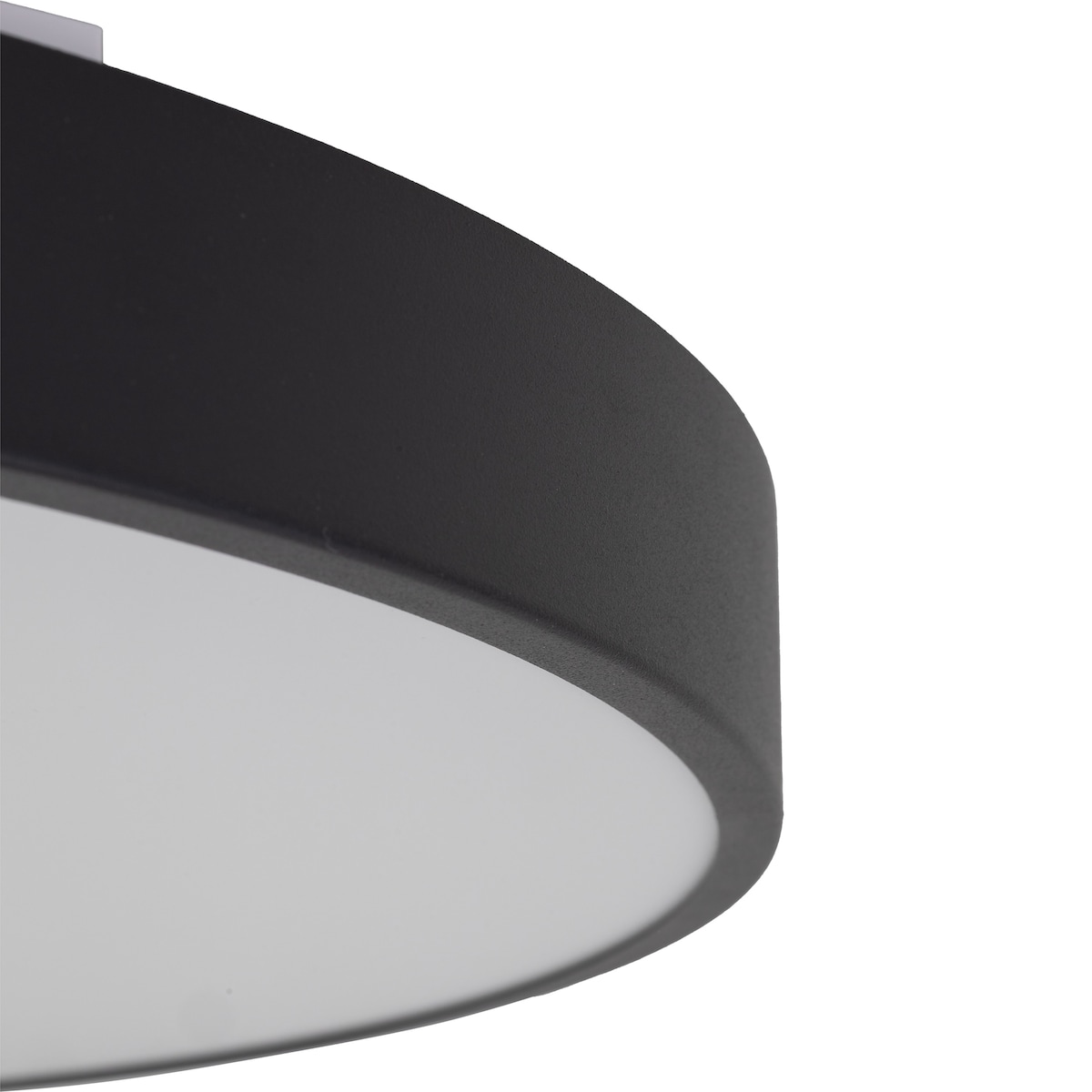 Lampa Sufitowa Łazienkowa Tk Lighting Velis Czarny Plafon Led 40W Ip54 Zmienna Barwa, Ściemniany