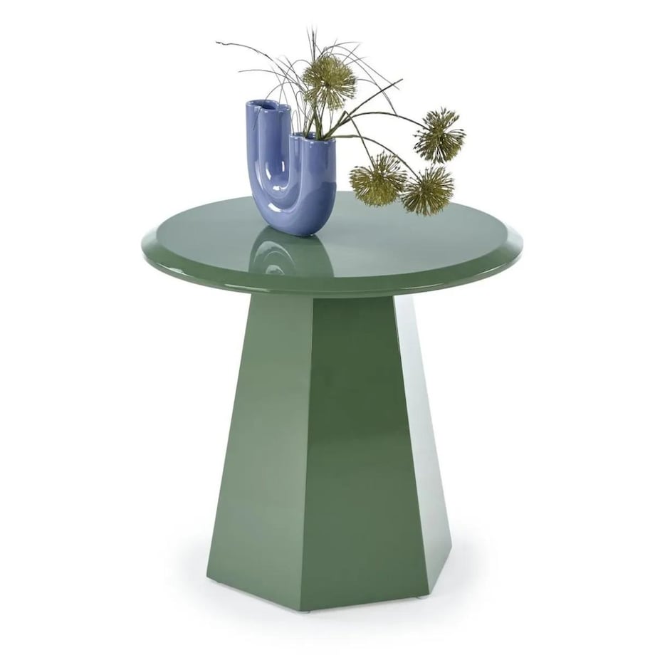 Stolik kawowy LOCA 50x50cm zielony