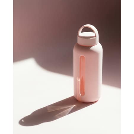 MUUKI DAILY BOTTLE szklana butelka na wodę 720 ml, Marshmallow